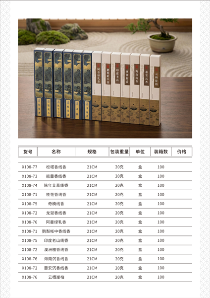 古方线香